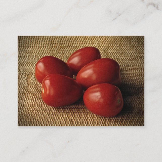 Carte De Visite Tomates ATC (Devant)