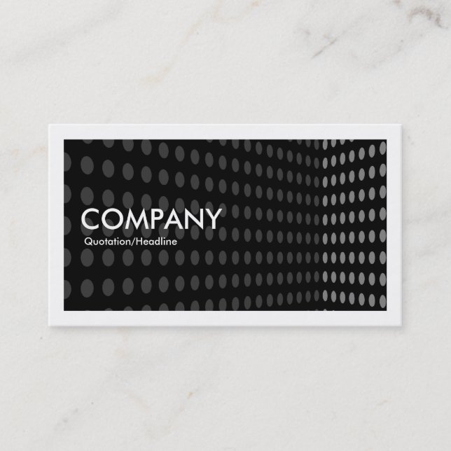 Carte De Visite Tone Corner II - Monochromatique (Devant)
