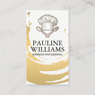 Carte De Visite Toque   Outils de Cuisine de cuisine