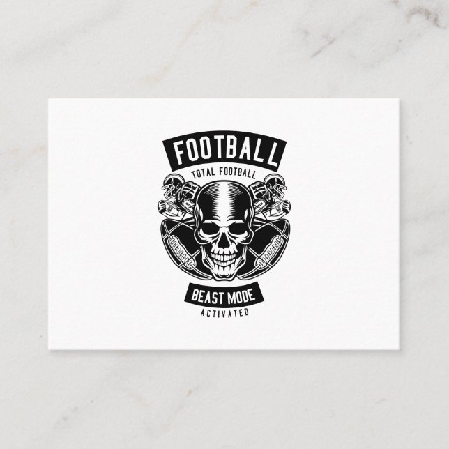 Carte De Visite Total Football (Devant)