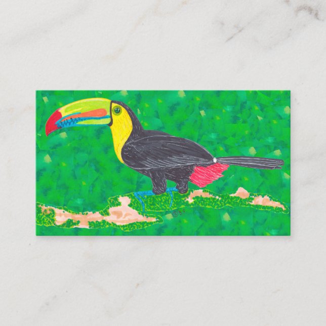 CARTE DE VISITE TOUCAN (Devant)