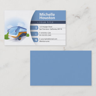 Carte De Visite Tour des bus   Agent de voyage