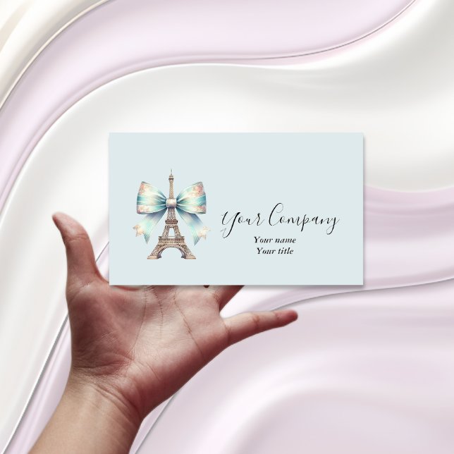 Carte De Visite Tour Eiffel artistique (Créateur téléchargé)