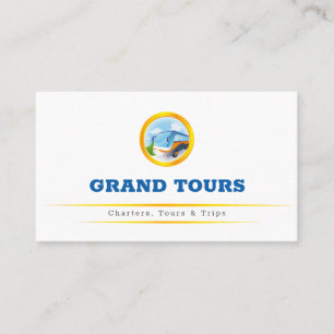 Carte De Visite Tourisme en bus   Agent de voyage