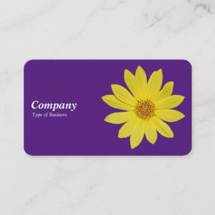 Carte De Visite Tournesol Helianthus 'Lemon Queen' - Royal Purple