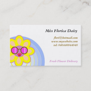 Carte De Visite Tournesol, Mlle Florica Daisy,