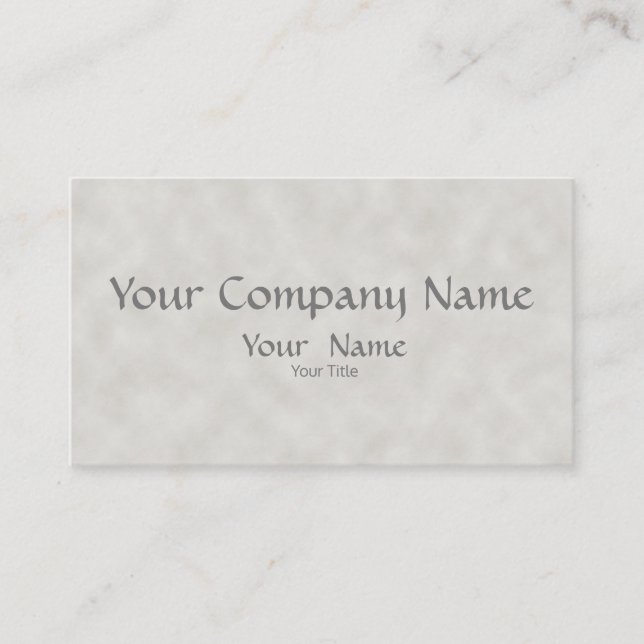 Carte de visite tout usage pour parchemin gris cla (Devant)