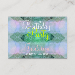 Carte De Visite Toutes les fiches d'invitation d'occasion
