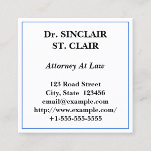 Carte de visite traditionnel, professionnel