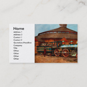 Carte De Visite Train - Guerre civile - Général Haupt 1863