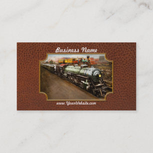 Carte De Visite Train - Locomotive - La Grande Exposition 1924