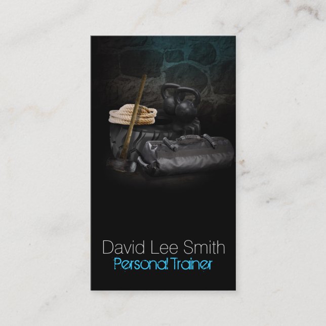 Carte De Visite Trainer personnel (Devant)