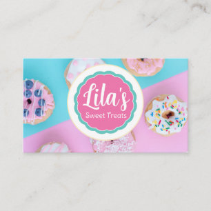 Carte De Visite Traitements sucrés Produits cuits au four Logo Pho
