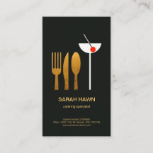 Traiteur exquis en verre de Martini de couverts