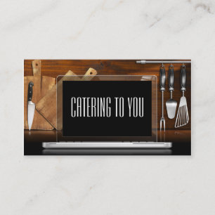 Carte De Visite Traiteur/Restaurant/Chef-Carte de visite SRF