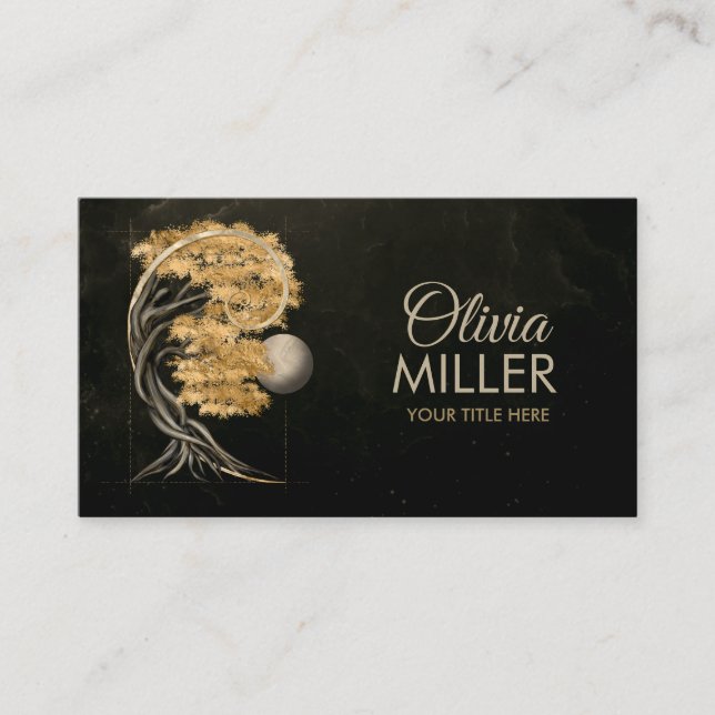 Carte De Visite Transformation éternelle - Bonsai Butterfly Spirit (Devant)