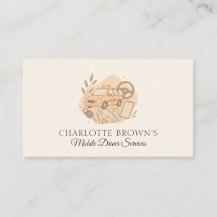 Carte De Visite Transport de chauffeur