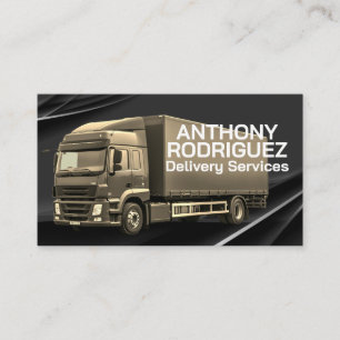 Carte De Visite Transport par camion Services de livraison