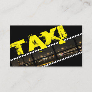 Carte De Visite Transporteur chauffeur de taxi professionnel