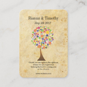 Carte De Visite Tree of Life