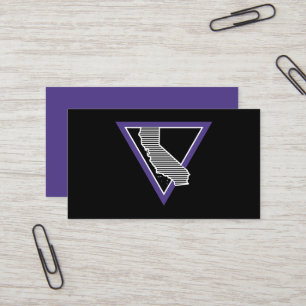 Carte De Visite triangle mcm californie
