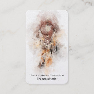 Carte De Visite *~* Tribal - Shamanic, un catcher de rêves sacré