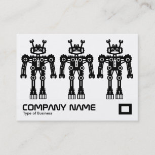 Carte De Visite Trois robots