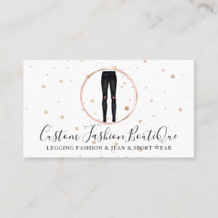 Carte De Visite Trotters de boutique de mode Leggings