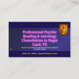 Carte De Visite Trouvez votre chemin : Lectures Psychiques Expert