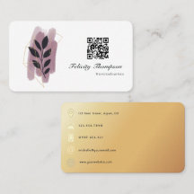 Trucs Gold et Rose Gold Brush Code QR