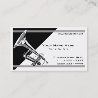 Carte De Visite Trumpet Music