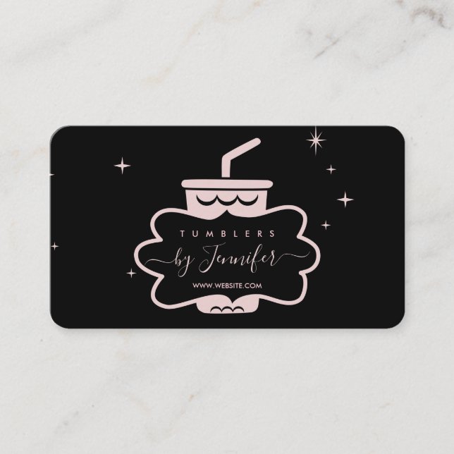 Carte De Visite Tumbler muqueuse (Devant)