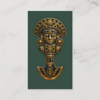 Carte De Visite Tumi Inca