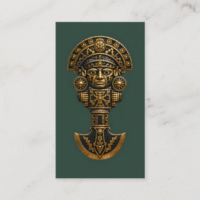Carte De Visite Tumi Inca (Devant)