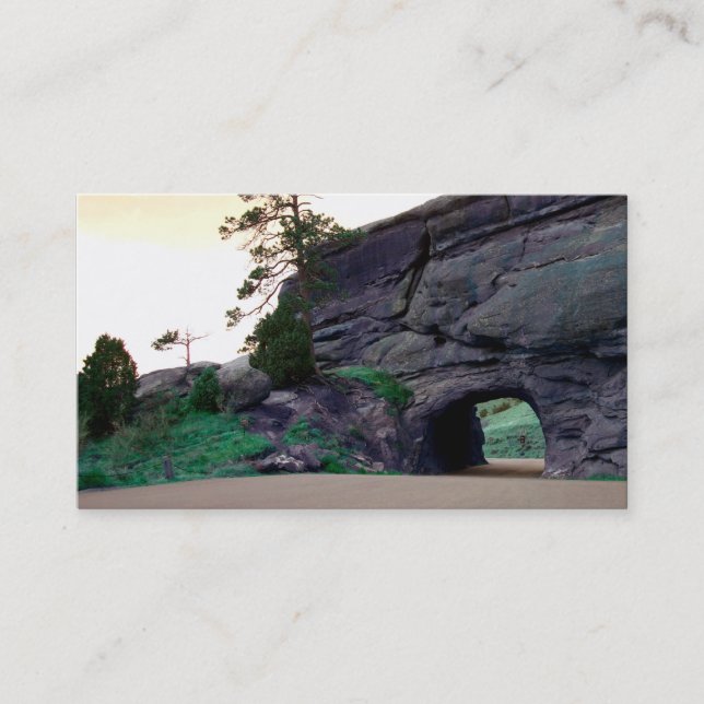 Carte De Visite tunnel routier (Devant)