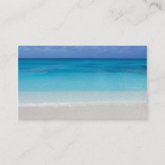 Carte De Visite Turcs de la plage | et photo sous le vent de la