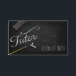 Carte De Visite Tuteur chalkboard<br><div class="desc">Tuteur chalkboard</div>