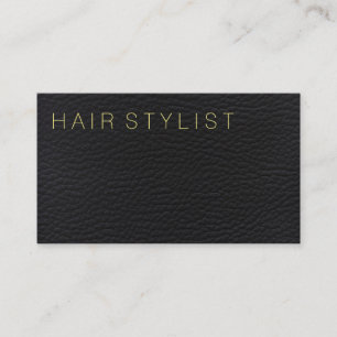 Carte De Visite Type moderne cuir