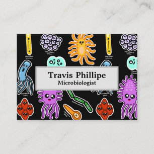 Carte De Visite Types De Bactéries