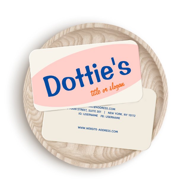 Carte De Visite Typographie rétro (Créateur téléchargé)