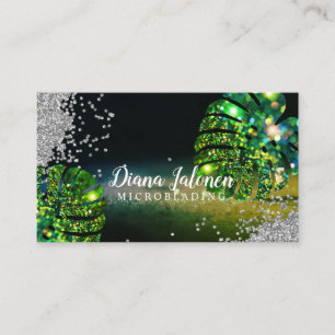 Carte De Visite Typographie Sourcil Sourcils Salon Microblading Ma