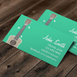 Carte De Visite Ukulele Artiste Cute Music<br><div class="desc">Je joue au guke !</div>