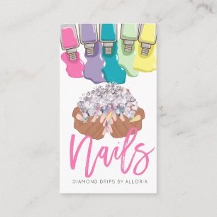 Carte De Visite Un Artiste De Clou Déchirant La Main Polonaise Lo