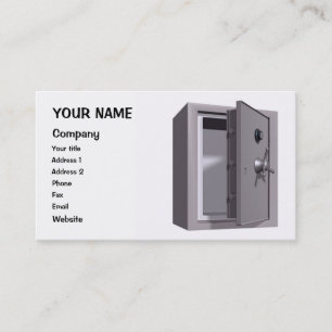 Carte De Visite Un "coffre-fort"