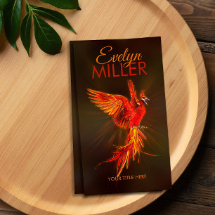 Carte De Visite Un feu mythique augmente Phoenix Bird