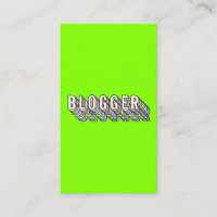 Un néon tendance vert 3d typographie blogueur mini
