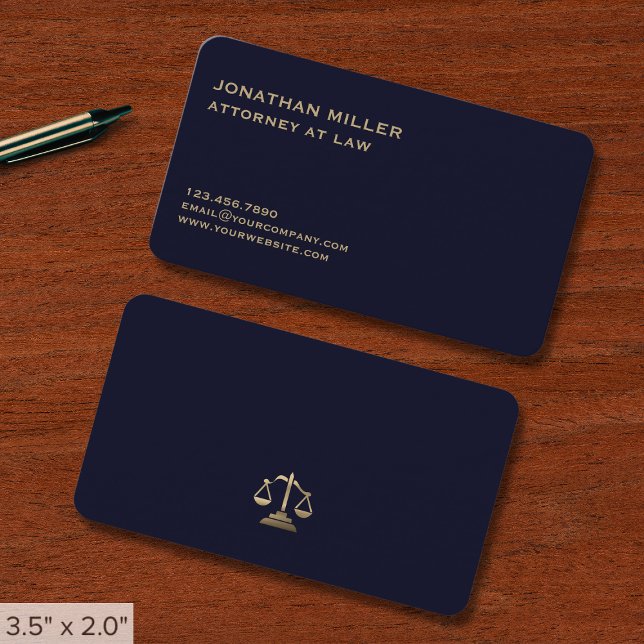 Carte De Visite Un simple avocat (Créateur téléchargé)