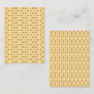 Carte De Visite un superbe design Arrière - plan jaune et blanc