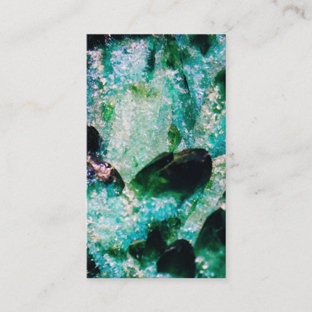 Carte De Visite Une Aura d'Émeraudes (Devant)