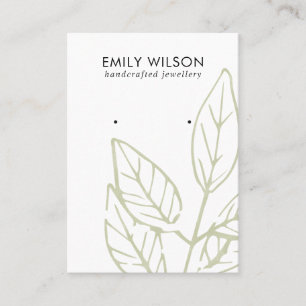 CARTE DE VISITE UNE ÉTUDE DE RESTAURATION DE LA FAUNE DE LEAFY TR